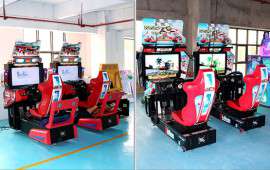 大型游艺设施模拟赛车环游 高清环游模拟机投币电玩