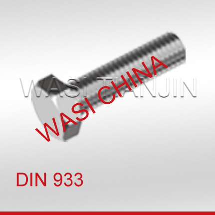 不锈钢六角螺栓现货促销！A2-70 DIN933 ISO4017