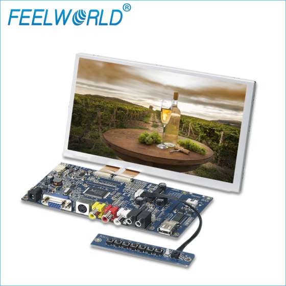 FEELWORLD富威德8寸16：9 宽屏 LCD SKD8VAT-9液晶触摸模组 触摸