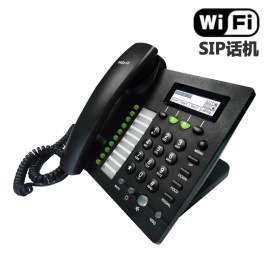 深简捷 IP622W 无线局域网电话机WIFI SIP IP电话机内部通话 IP622CW